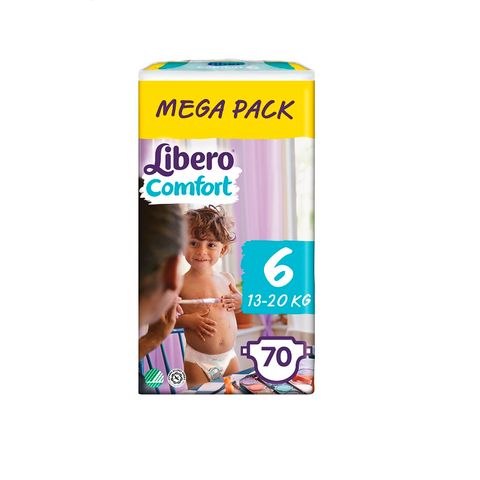 Libero Comfort 6 Junior Пелени за бебета и деца от 13 до 20 килограма x70 броя