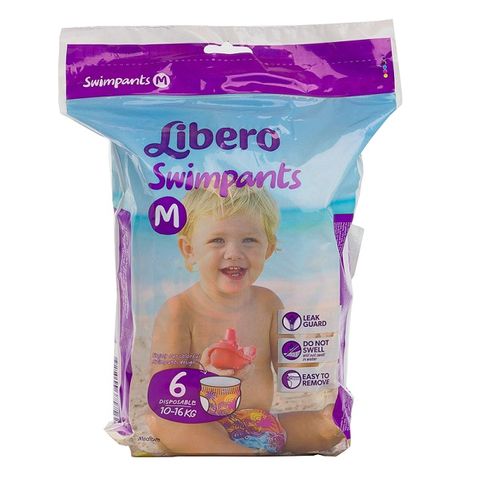 Libero Swimpants M Гащички за Плуване за бебета и деца 10-16kg x6