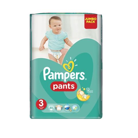 Pampers Pants 3 Midi Пелени-гащи за бебета и деца 6-11кг х62 броя