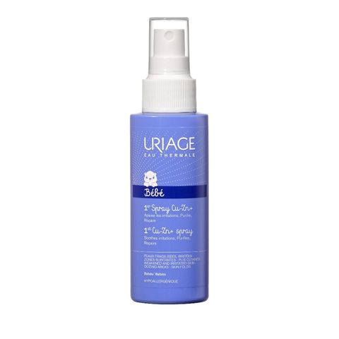 Uriage Bebe 1er Cu-Zn+ Spray Противовъзпалителен спрей x100 мл