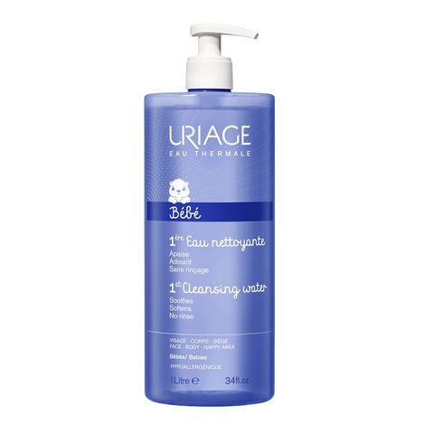 Uriage Bebe 1er EAU Почистваща вода за бебета без изплакване x1000 мл
