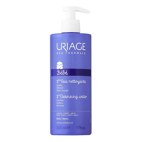 Uriage Bebe 1er EAU Почистваща вода за бебета без изплакване x500 мл