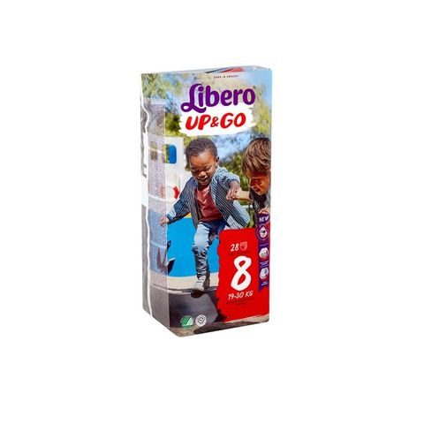Libero Up&Go 8 Junior Гащички за бебета и деца от 19 до 30 килограма x28 броя